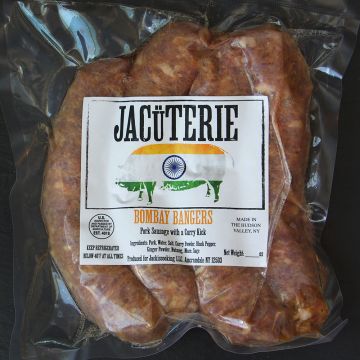 JACüTERIE Bombay Bangers Sausage, 16oz