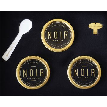 NOIR Caviar Ossetra Trio Gift Set