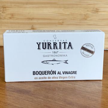 Yurrita Boquerón al Vinagre, 50g Tin 