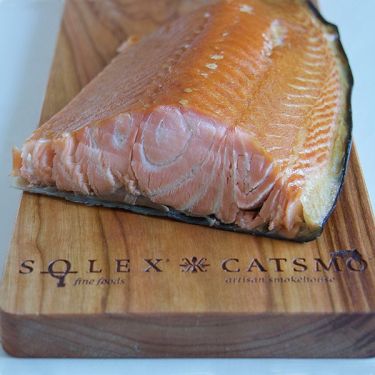 Catsmo Hot-Smoked Baked (Kippered) Salmon, Whole Side