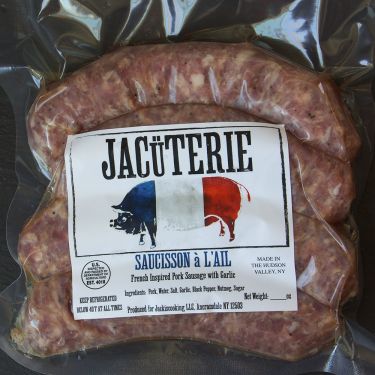 JACüTERIE French Garlic Sausage, 16oz