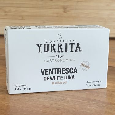 Yurrita Ventresca of White Tuna, 111g Tin